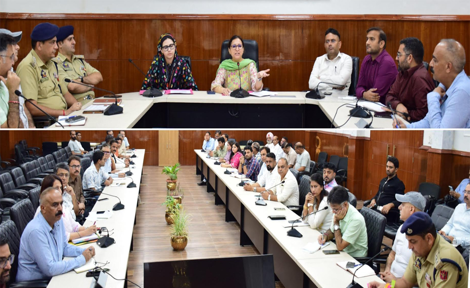 'ADC Jammu Reviews Navratras, Ram Navami & Dussehra Arrangements'