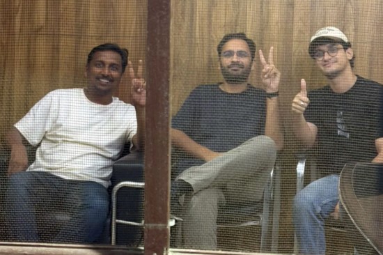 'CJP leaders Saurav Das, Ashutosh Ranka jailed for five days after trespassing into Jantar Mantar'