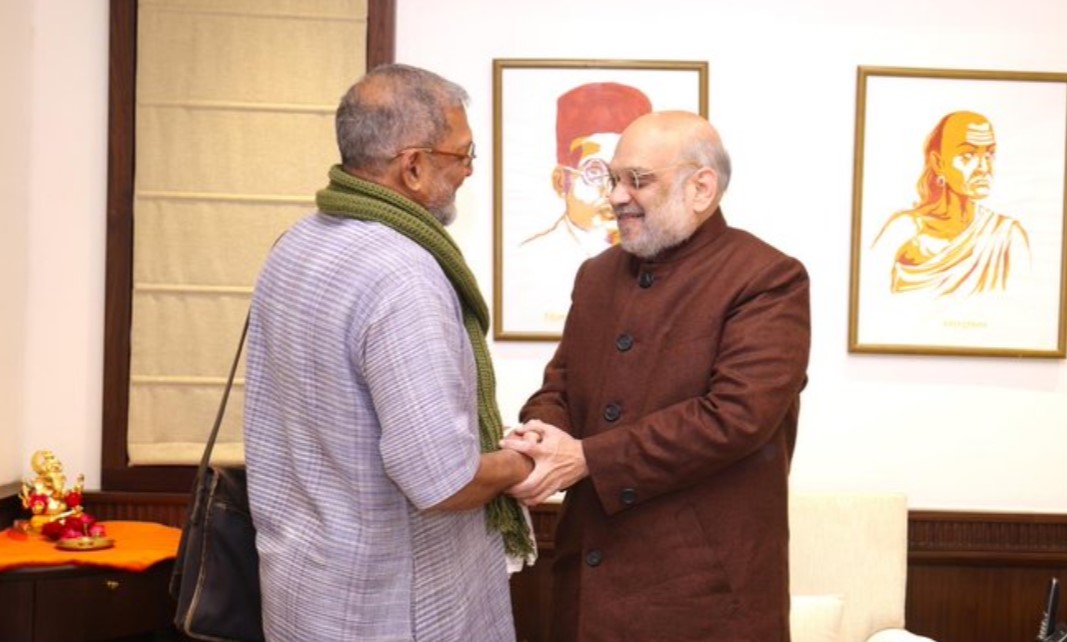 'Union Home Minister Amit Shah condoles the demise of veteran actor Nana Patekar; terms it an irreparable loss to the world of art. '