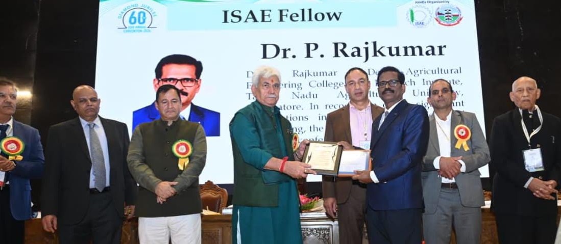 'Lieutenant Governor Addresses the 60th Annual Convention of Indian Society of Agricultural Engineers'