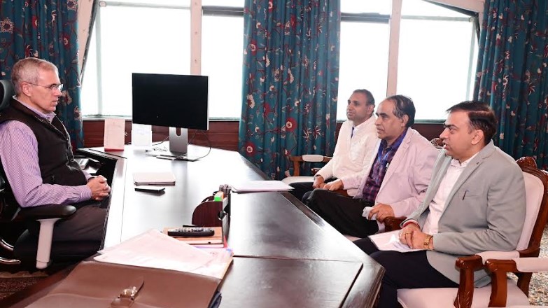 'Chief Minister Omar Abdullah meets delegations, individuals at Civil Secretariat'