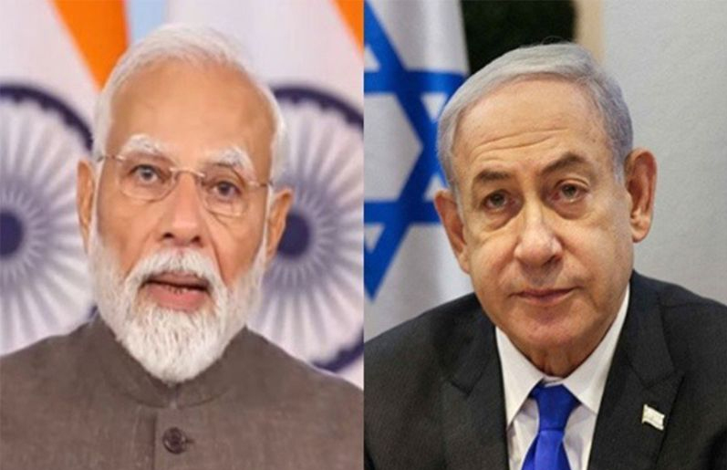 'PM Modi receives call from Israel PM Netanyahu; discusses West Asia'